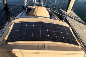 Bimini solar panels