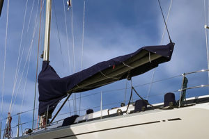 navy sail cover