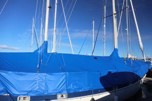 Blue Sailboat Cover cutouts