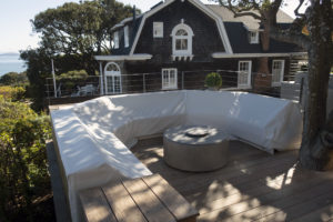 large patio seating cover