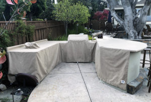 sunbrella outdoor kitchen cover