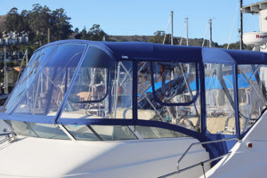 Powerboat Enclosure side window