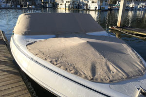 PowerBoat cover Parital Tan