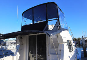 boat enclosure navy aft