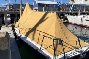 yellow sailboat cover