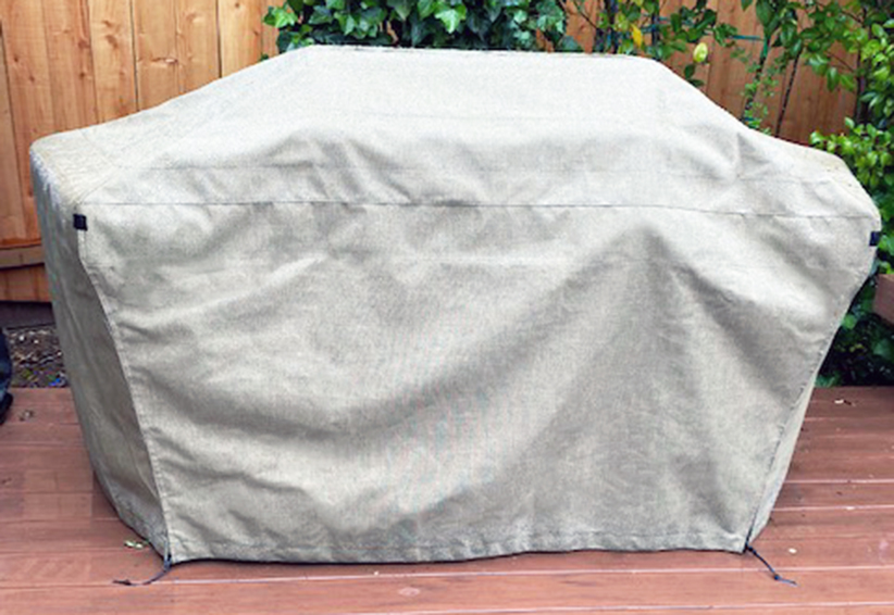 coverfreestandingbbqbeige The Canvas Works, Sausalito, San Francisco