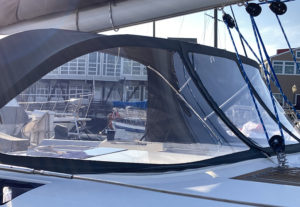 sailboat dodger window