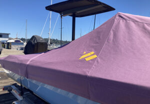 custom dinghy cover