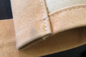 canvas hem