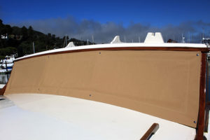 Boat window cover sunbrella