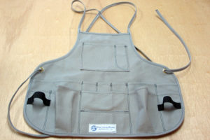 Custom canvas apron