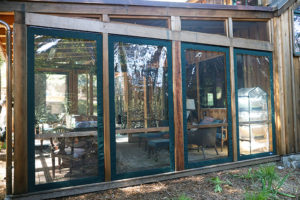 Beautiful Residential enclosure with vinyl windows