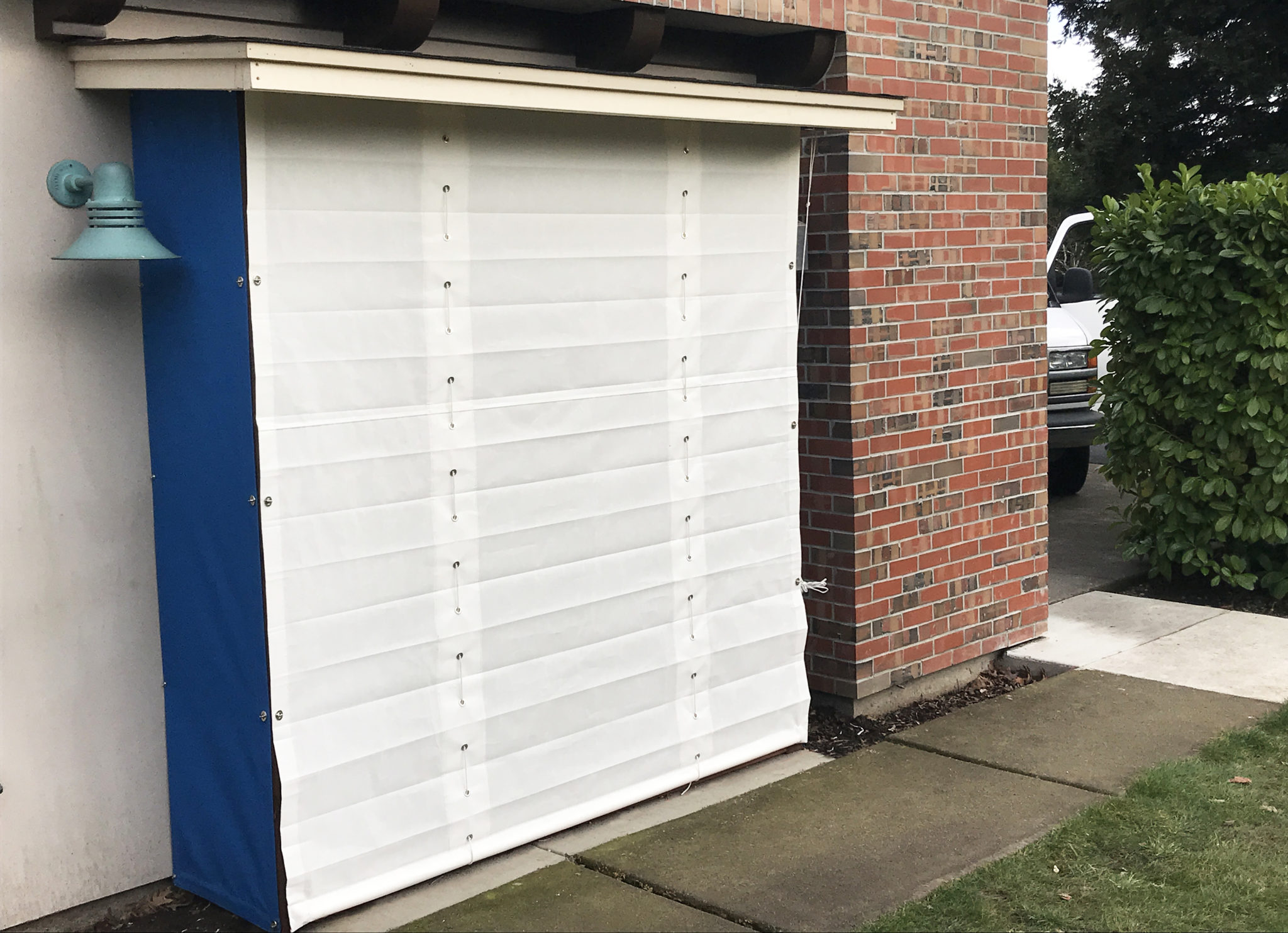 Lockers before after The Canvas Works, Sausalito, San Francisco