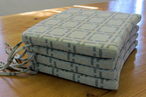 Pattern chair cushions