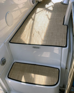 luxury vinyl boat flooring stairs