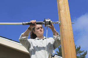 shade sail installation