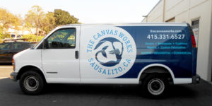 The Canvas Works Van Logo