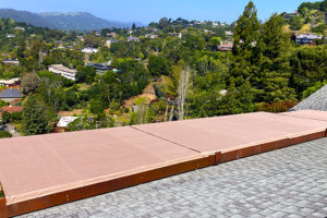 fabric canopy porch above