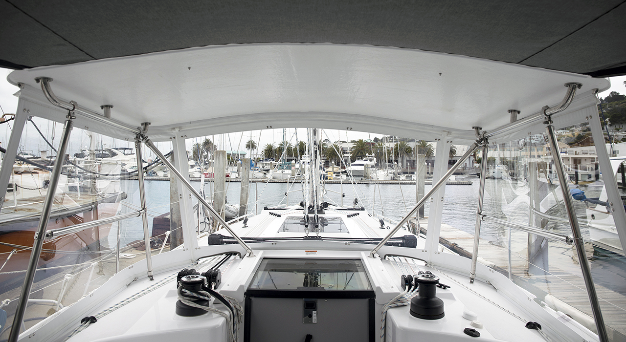 sailboat bimini and dodger