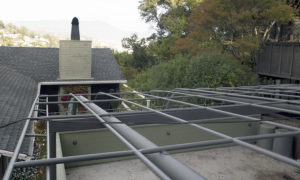 metal canopy structure